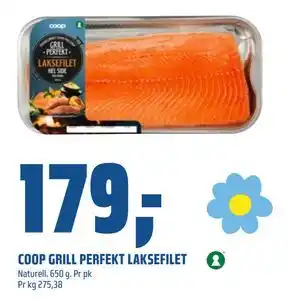 Coop Obs COOP GRILL PERFEKT LAKSEFILET tilbud