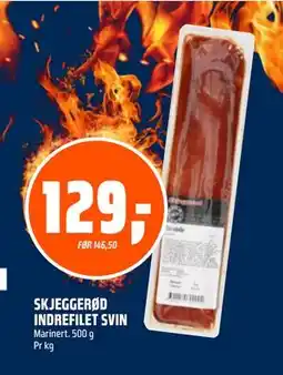 Coop Obs SKJEGGERØD INDREFILET SVIN tilbud