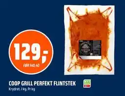 Coop Obs COOP GRILL PERFEKT FLINTSTEK tilbud