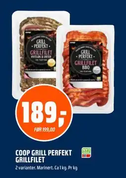 Coop Obs COOP GRILL PERFEKT GRILLFILET tilbud
