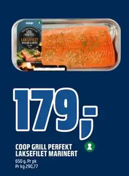 Coop Obs COOP GRILL PERFEKT LAKSEFILET MARINERT tilbud