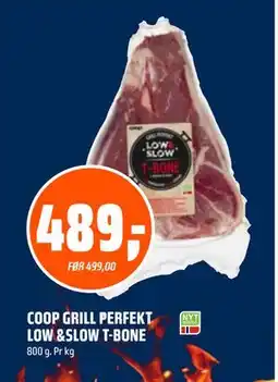 Coop Obs COOP GRILL PERFEKT LOW &SLOW T-BONE tilbud
