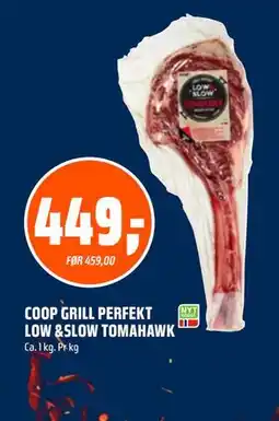 Coop Obs COOP GRILL PERFEKT LOW &SLOW TOMAHAWK tilbud