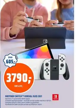 Coop Obs NINTENDO SWITCH KONSOLL OLED 2021 tilbud