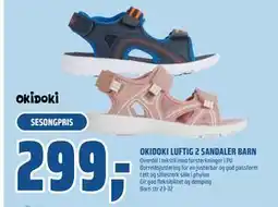 Coop Obs OKIDOKI LUFTIG 2 SANDALER BARN tilbud