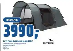 Coop Obs EASY CAMP SKARVAN 4 FAMILIETELT tilbud