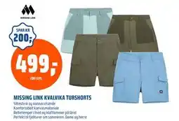 Coop Obs MISSING LINK KVALVIKA TURSHORTS tilbud