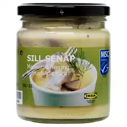 IKEA Sill senap Innlagt sild i sennepssaus, 250 g tilbud