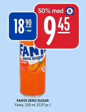 Rema 1000 FANTA ZERO SUGAR tilbud