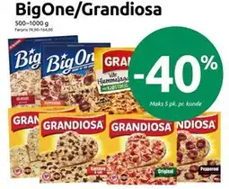 Joker BigOne/Grandiosa tilbud