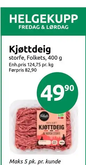 Joker Kjøttdeig tilbud