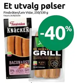 Joker Et utvalg pølser tilbud