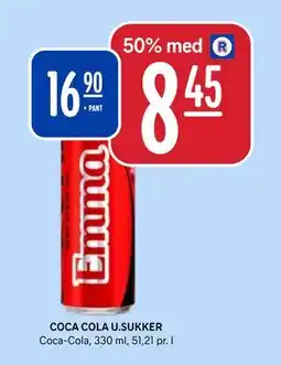 Rema 1000 COCA COLA U.SUKKER tilbud