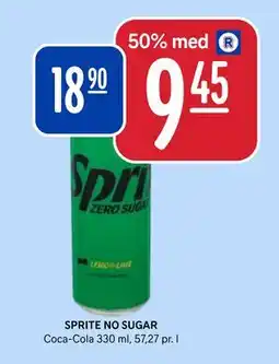 Rema 1000 SPRITE NO SUGAR tilbud