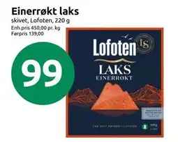 Joker Einerrøkt laks tilbud