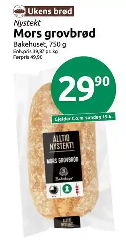 Joker Mors grovbrød tilbud
