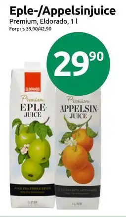 Joker Eple-/Appelsinjuice tilbud