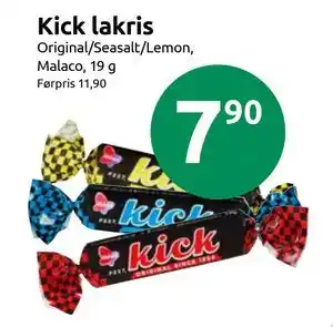 Joker Kick lakris tilbud