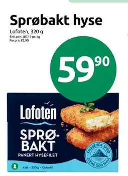 Joker Sprøbakt hyse tilbud
