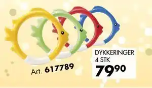Sparkjøp DYKKERINGER 4 STK tilbud