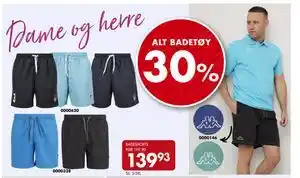 Sparkjøp ALT BADETØY tilbud