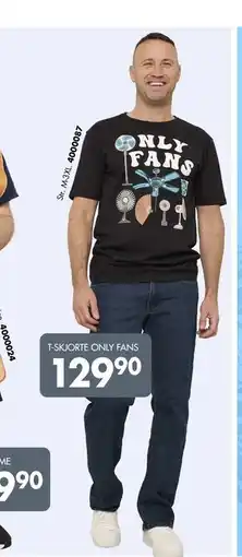 Sparkjøp T-SKJORTE ONLY FANS tilbud