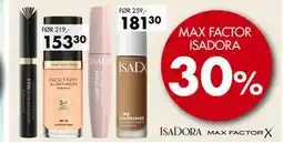 Sparkjøp MAX FACTOR ISADORA tilbud