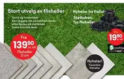 Right Price Tiles Flisheller 2 cm tilbud
