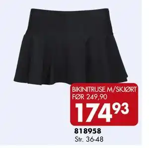 Sparkjøp BIKINITRUSE M/SKJØRT tilbud