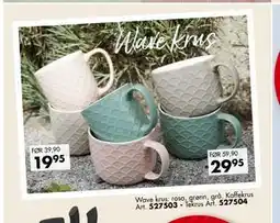 Sparkjøp Wave krus tilbud