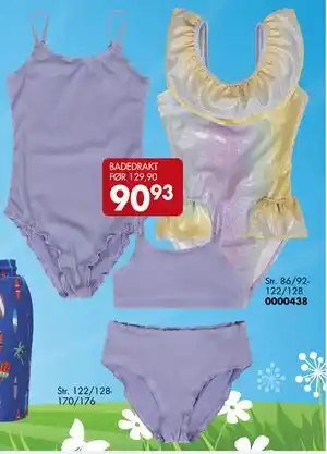Sparkjøp BADEDRAKT tilbud