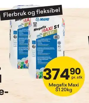 Right Price Tiles Megafix Maxi S1 20kg tilbud