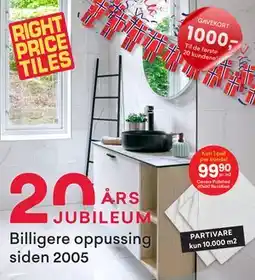 Right Price Tiles Carrara Polished tilbud