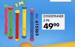 Sparkjøp DYKKEPINNER 5 PK tilbud