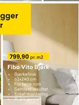 Right Price Tiles Fibo Vito Bjørk tilbud