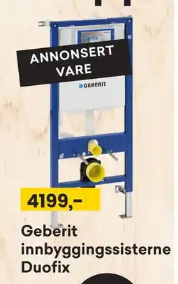 Right Price Tiles Geberit innbyggingssisterne Duofix tilbud