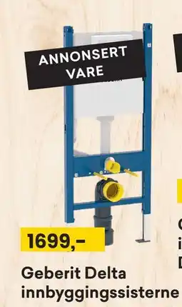Right Price Tiles Geberit Delta innbyggingssisterne tilbud