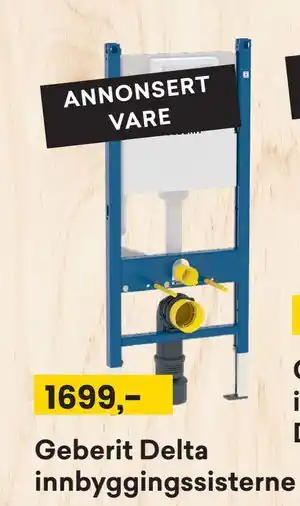 Right Price Tiles Geberit Delta innbyggingssisterne tilbud