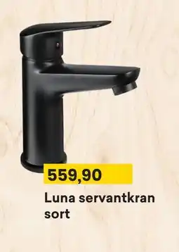 Right Price Tiles Luna servantkran sort tilbud