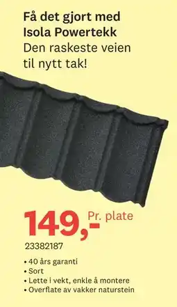 Bygger'n Den raskeste veien til nytt tak! tilbud