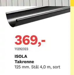Bygger'n ISOLA Takrenne tilbud