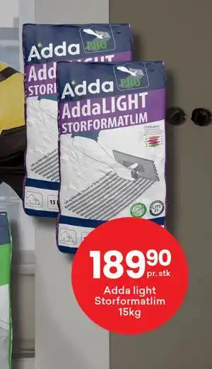 Right Price Tiles Adda light Storformatlim tilbud