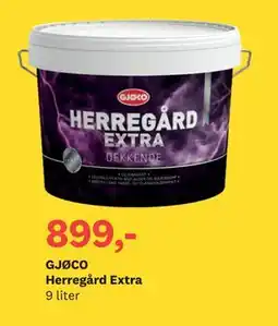 Bygger'n GJØCO Herregård Extra tilbud