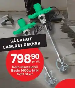 Right Price Tiles Kern Mørteldrill Basic 1400w M14 Soft Start tilbud