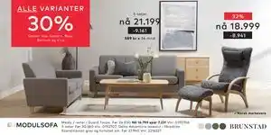 Skeidar Medly 3-seter tilbud