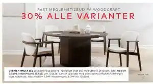 Skeidar Coster spisestol med arm tilbud