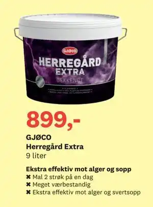 Bygger'n GJØCO Herregård Extra tilbud