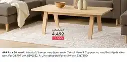 Skeidar A-Line sofabord tilbud