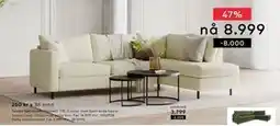 Skeidar Tempo hjørnesofa Oppsett 11R tilbud