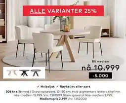 Skeidar Guest spisebord tilbud